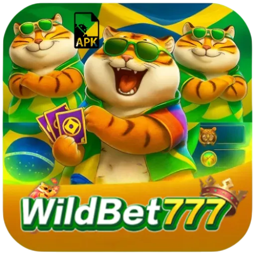 Imagem promovendo download do APK oficial wildbet777 para Android
